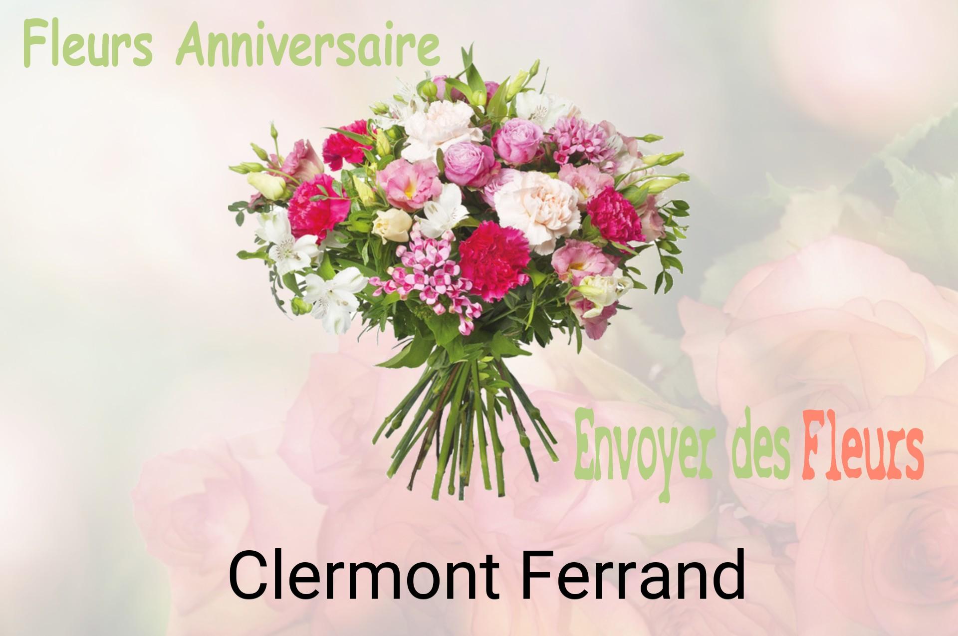 Bouquet de fleurs d’anniversaire livré à Clermont-Ferrand