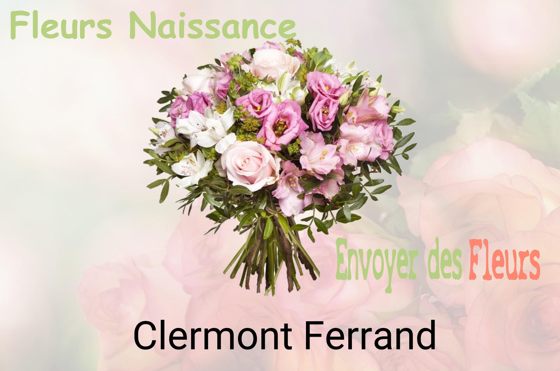 Bouquet de fleurs de naissance livré à Clermont-Ferrand