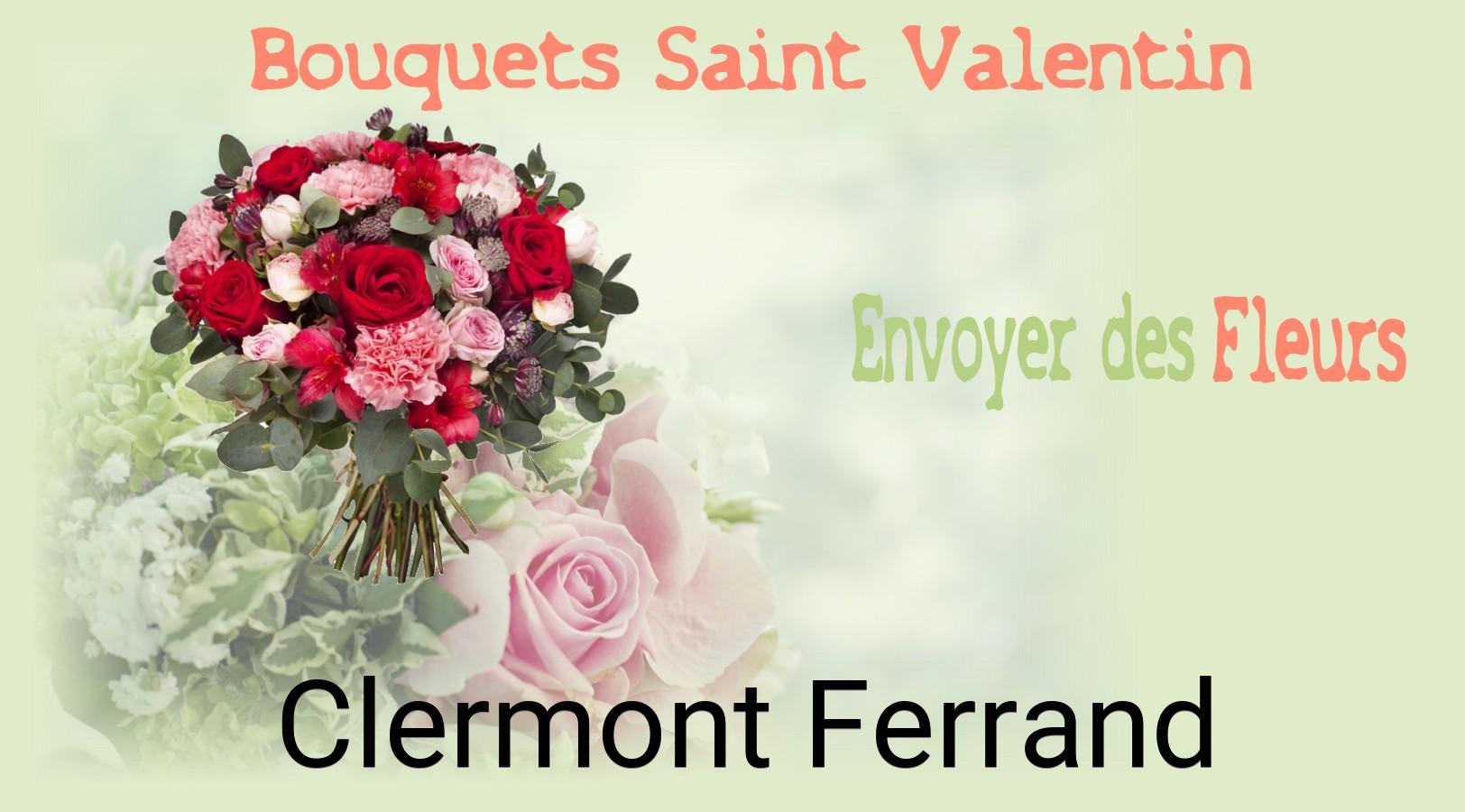 Roses de Saint-Valentin livrées à Clermont-Ferrand